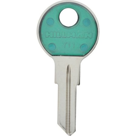Hillman HILLMAN ColorPlus Traditional Key House/Office Key Blank Single 86248